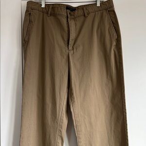 Banana Republic Tan Chinos Relaxed Fit Cotton Blend
